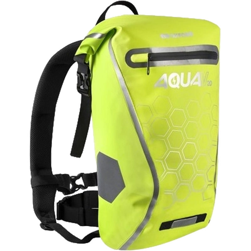 Vandtæt rygsæk Oxford AQUA V20 fluo gul 20 l