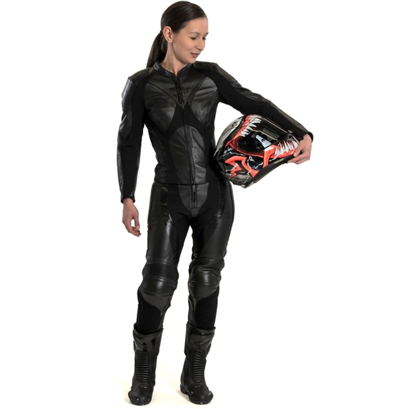 Rebelhorn Rebel motorcykeloverall til kvinder Sort