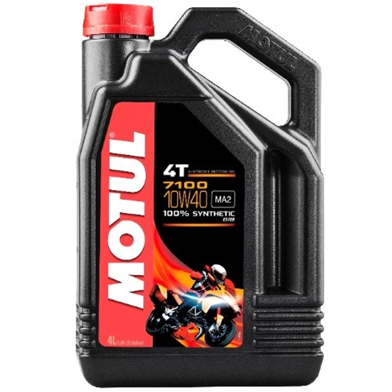 Motul 7100 4T 10W-40 olie 4 l
