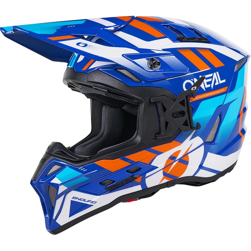 Motocross hjelm O´Neal EX-SRS Dust blå-orange
