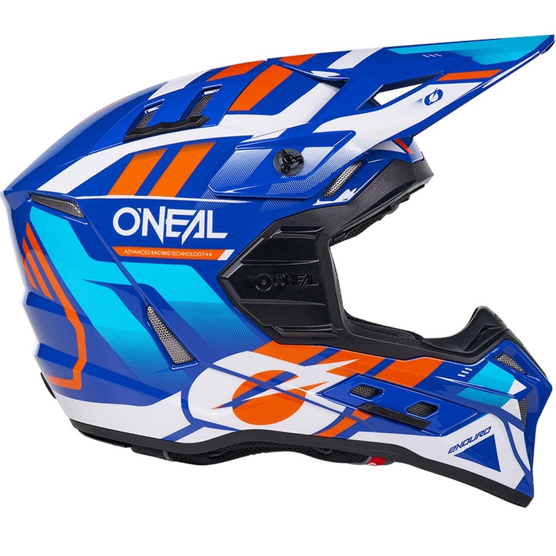 Motocross hjelm O´Neal EX-SRS Dust blå-orange