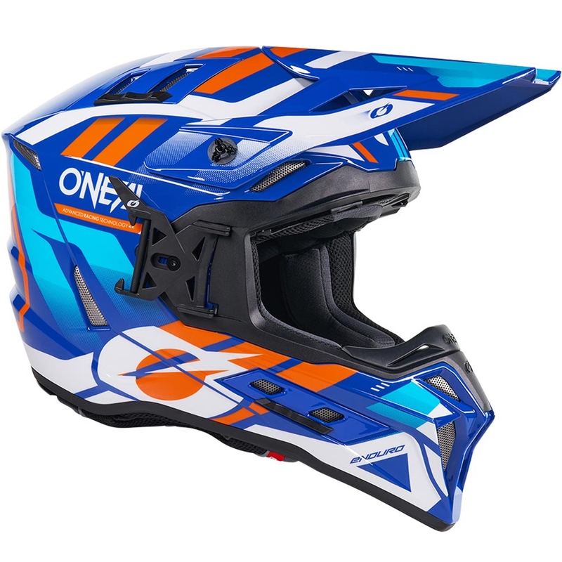 Motocross hjelm O´Neal EX-SRS Dust blå-orange