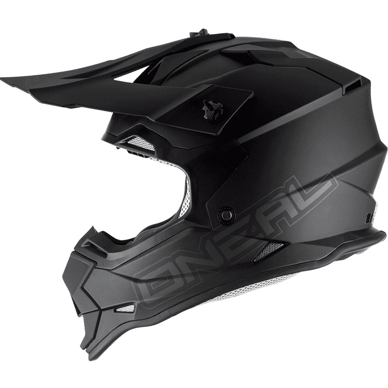 Motocross hjelm O´Neal 2SRS Flat mat sort