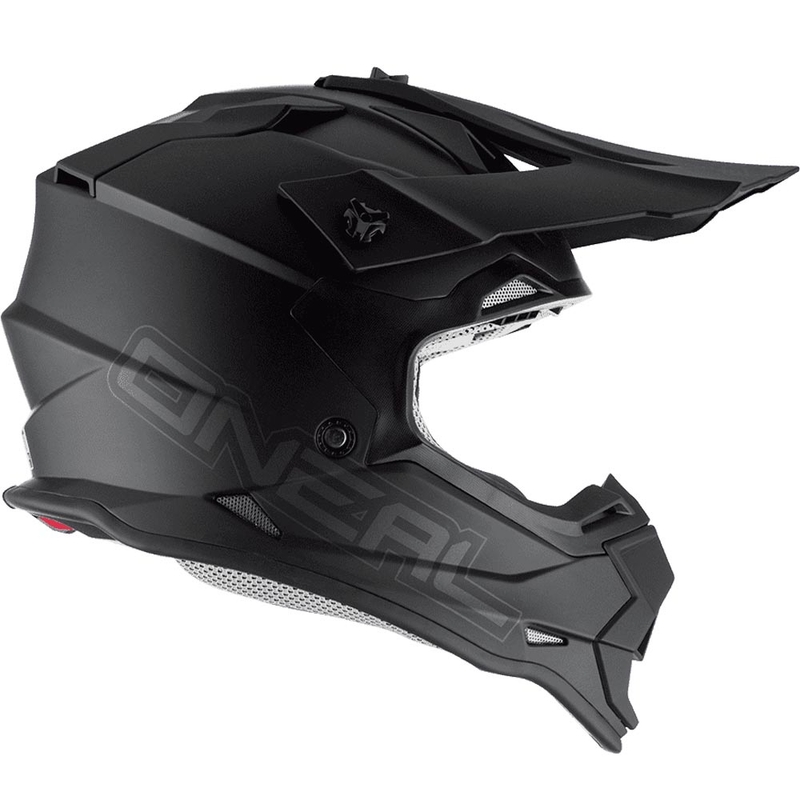 Motocross hjelm O´Neal 2SRS Flat mat sort