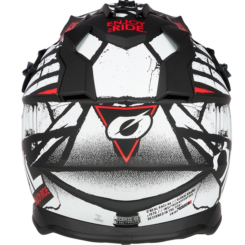O´Neal 2SRS Glitch motocrosshjelm sort-hvid