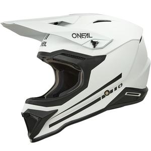 Motocross hjelm O'Neal 1SRS Solid mat hvid