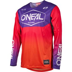 O'Neal Mayhem Hexx motocross trøje orange-lilla