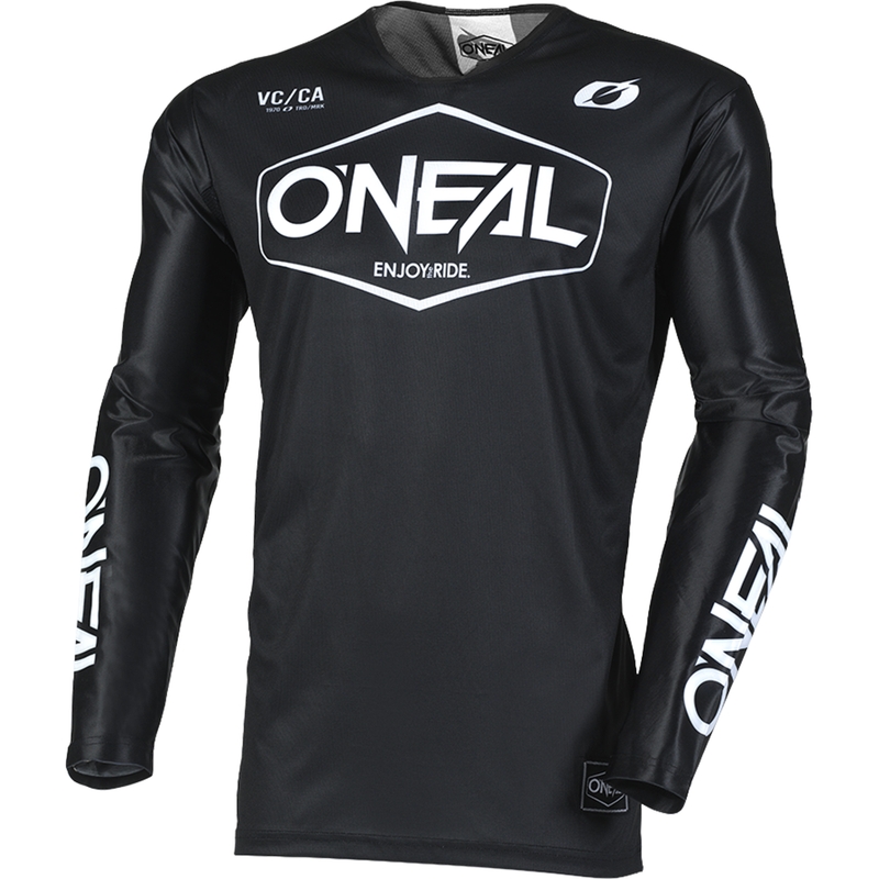 O'Neal Mayhem Hexx motocross trøje sort-hvid