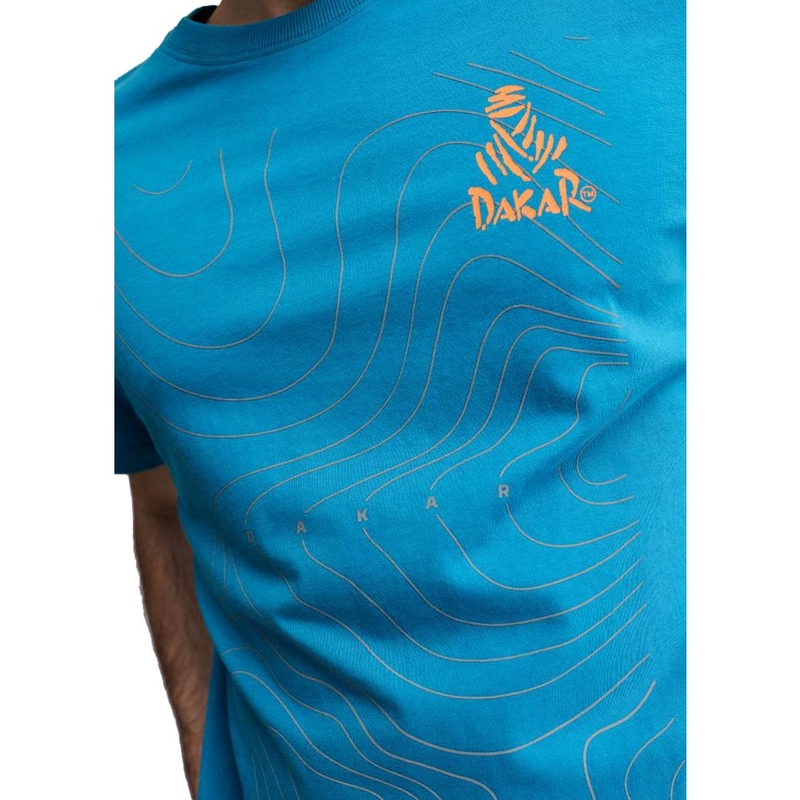 Dakar Kort T-shirt blå