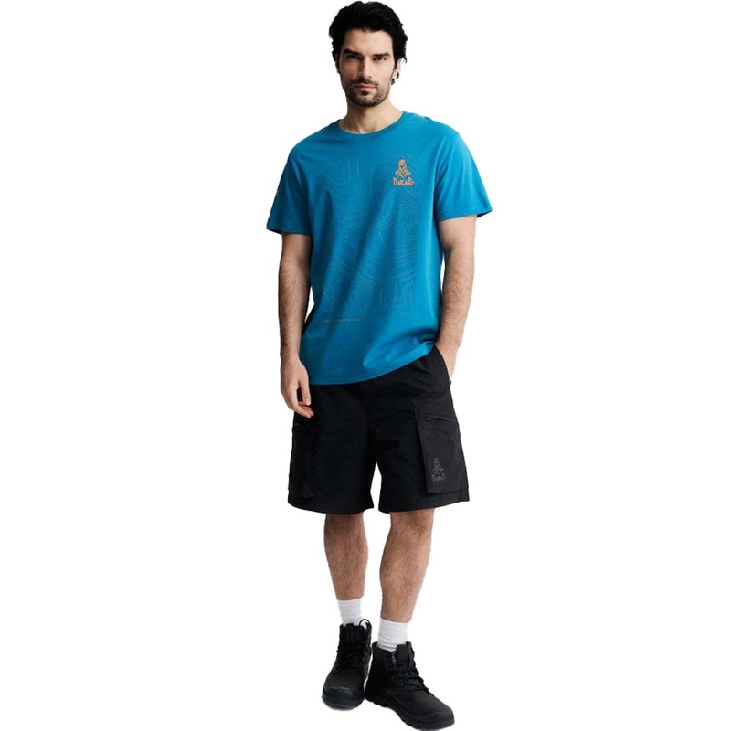 Dakar Kort T-shirt blå