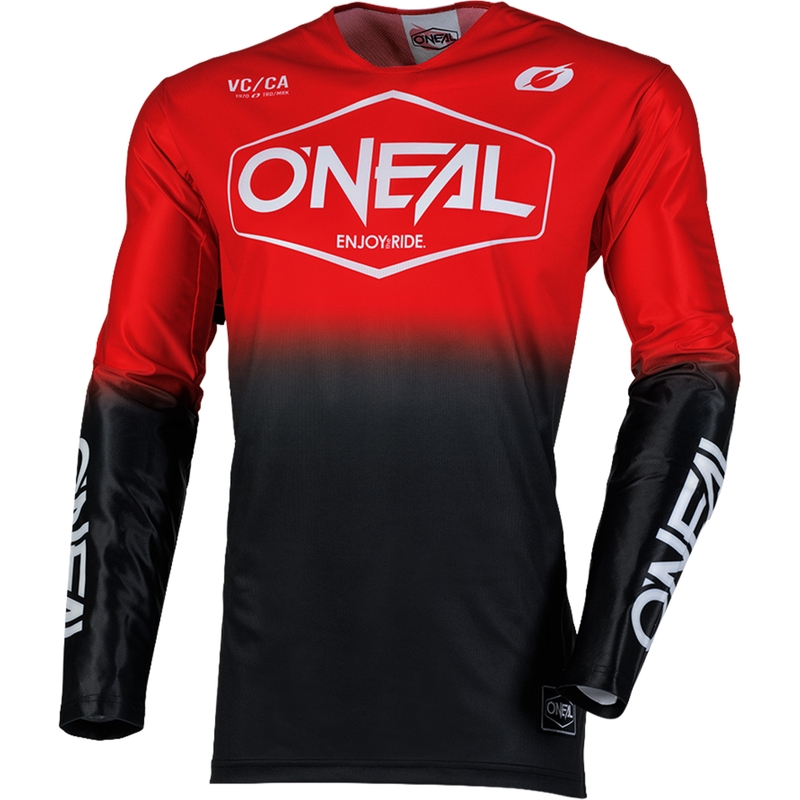 O´Neal Mayhem Hexx motocrosstrøje sort-rød