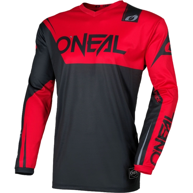 O'Neal Element Racewear motocross trøje sort-rød