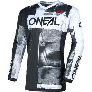 O'Neal Element Roller motocross trøje sort-hvid