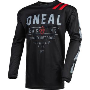 O´Neal Element Dirt motocross trøje sort-grå