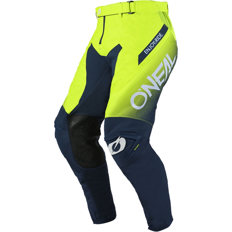 O'Neal Mayhem Hexx motocrossbukser blå-fluo gul