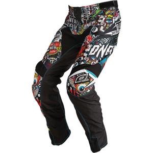 O'Neal Mayhem Crank motocrossbukser, sort/multifarvet