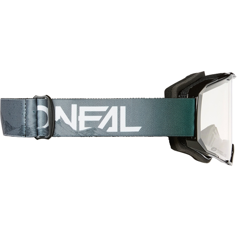 Motocross-briller O´Neal B-22 Covert grågrøn (klar plexiglas)