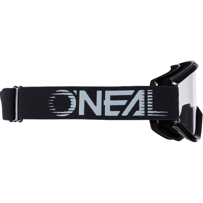 Motocross-briller O´Neal B-Zero sort (klar plexiglas)