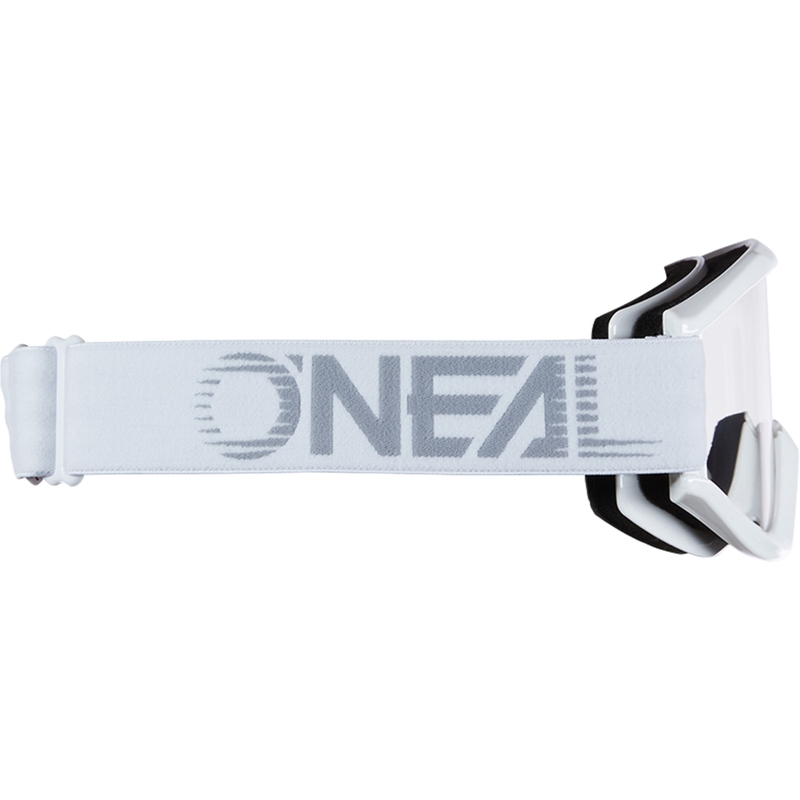 Motocross-briller O´Neal B-Zero hvide (klar plexiglas)
