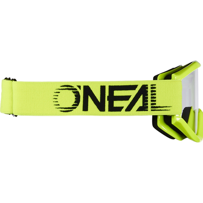 Motocross-briller O´Neal B-Zero fluo gul (klar plexiglas)