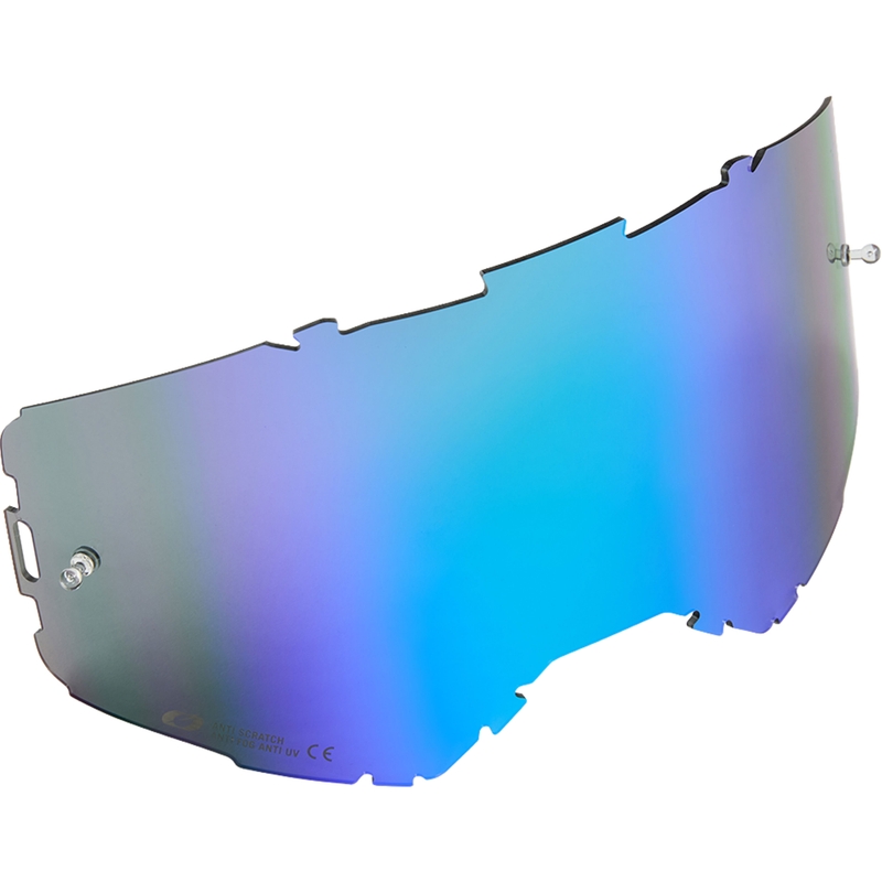 Visir til motocrossbriller O´Neal B-22, B-33 blå iridium