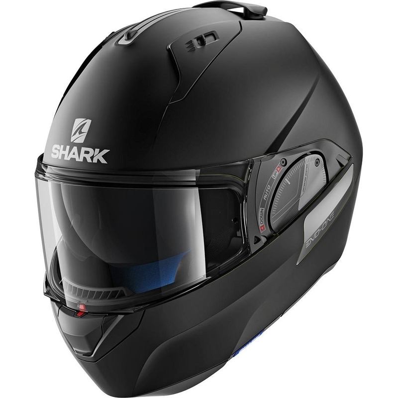 Překlápěcí přilba SHARK EVO-ONE 2 Blank Mat černá matná