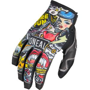 Motocross handsker O´Neal Mayhem Crank multifarvede