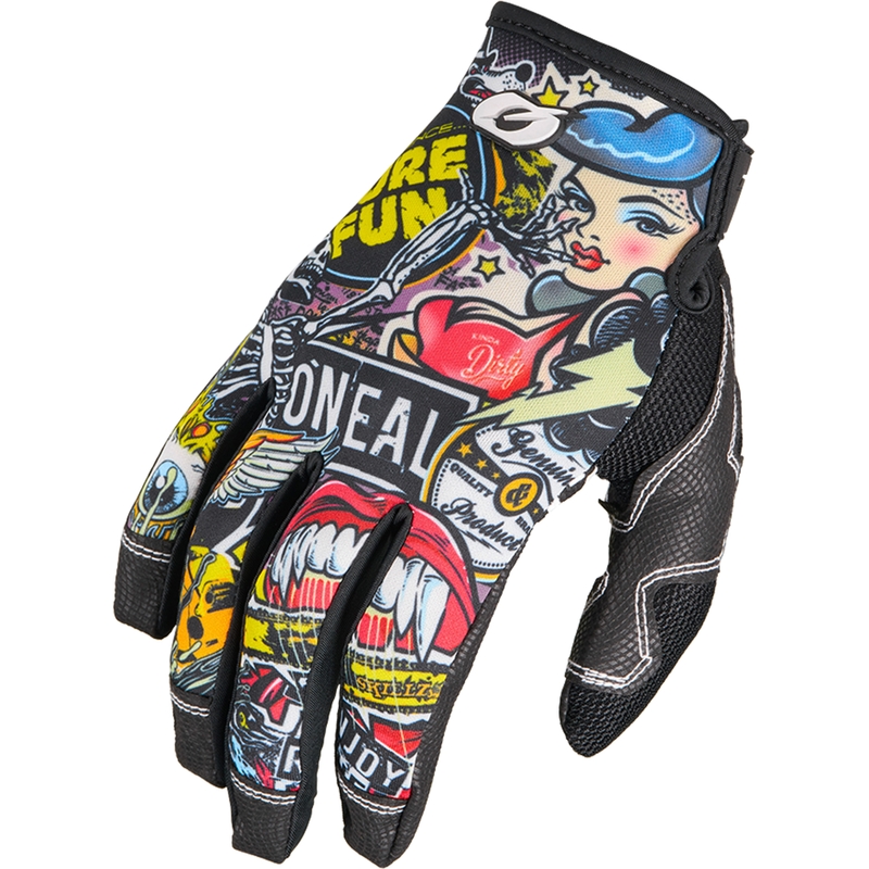 Motocross handsker O´Neal Mayhem Crank multifarvede