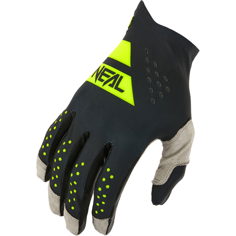 O´Neal Pin it Slip on motocrosshandsker sort-fluo gul