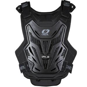 O'Neal Split Lite motorcykel brystbeskytter, sort