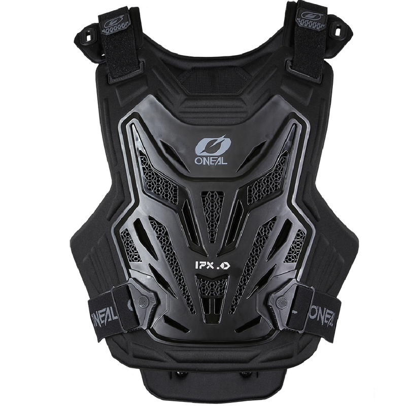 O'Neal Split Lite motorcykel brystbeskytter, sort