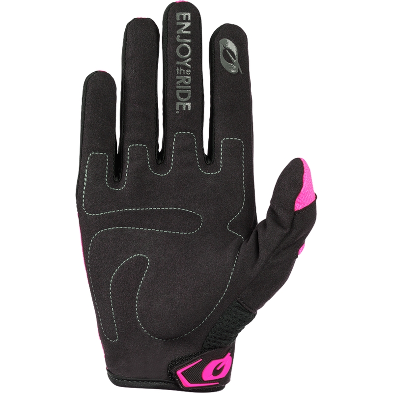 Dame motocrosshandsker O´Neal Element Racewear sort-pink