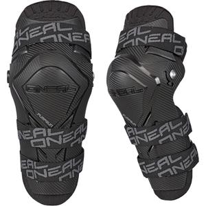 Knæbeskyttere O´Neal PUMPBUN MX Carbon Look, Sort