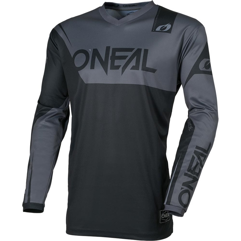 Motocrosstrøje O'Neal Element Racewear Børn, Sort/Grå