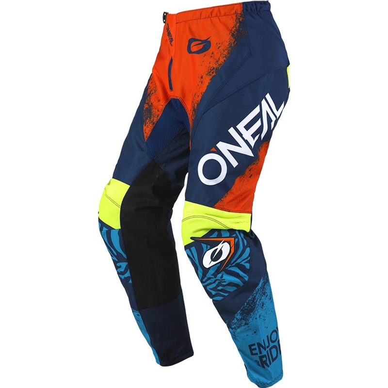 Motocrossbukser O'Neal Element Shocker Børn, Blå/Orange
