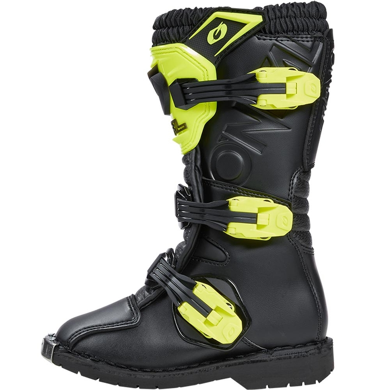 Crossstøvler O'Neal Rider PRO Børn, Sort/Fluo Gul