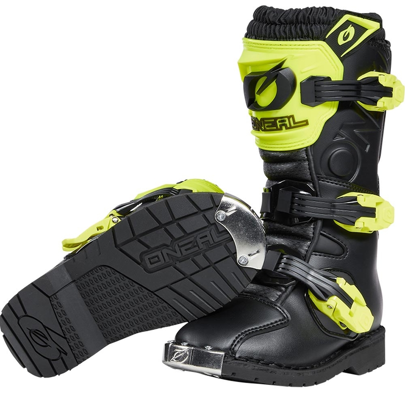 Crossstøvler O'Neal Rider PRO Børn, Sort/Fluo Gul