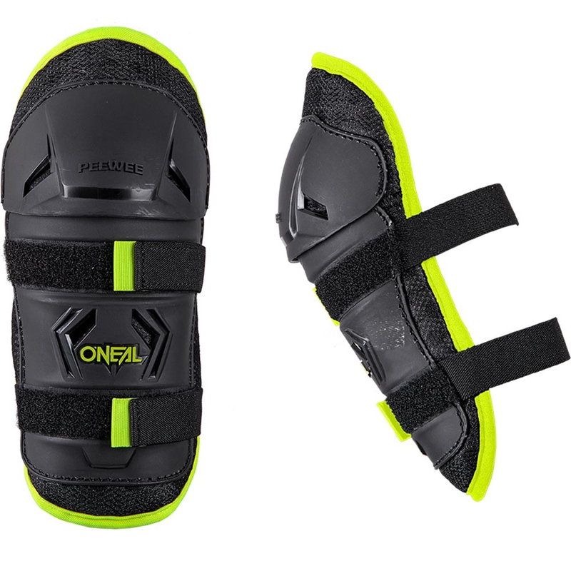 Børneknæbeskyttere O´Neal Peewee fluo gule