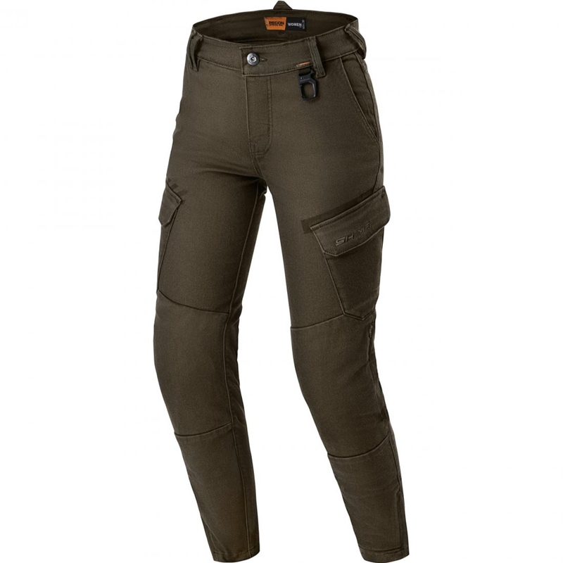 Dame motorcykeljeans Shima Recon grøn