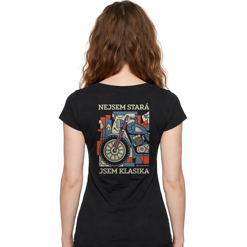 Dame Nanosilver T-shirt I AM A CLASSIC sort
