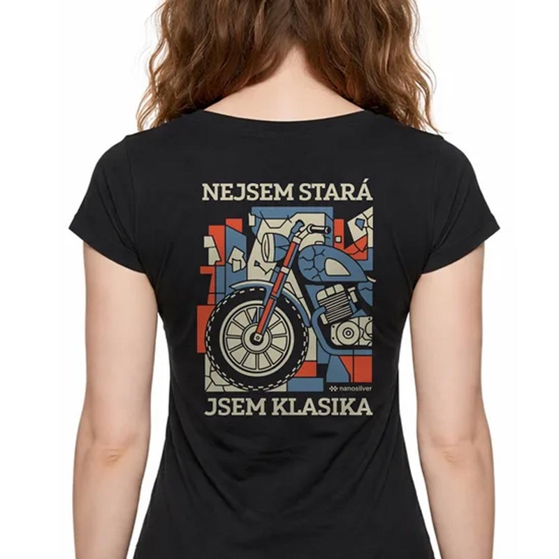 Dame Nanosilver T-shirt I AM A CLASSIC sort