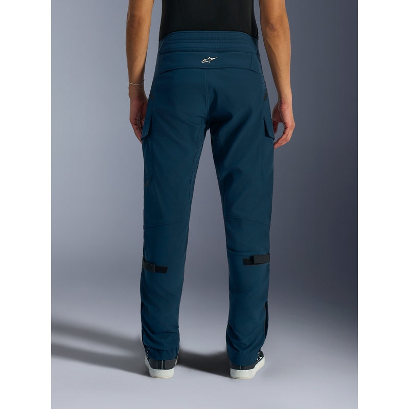 Alpinestars Juggernaut V2 motorcykelbukser blå