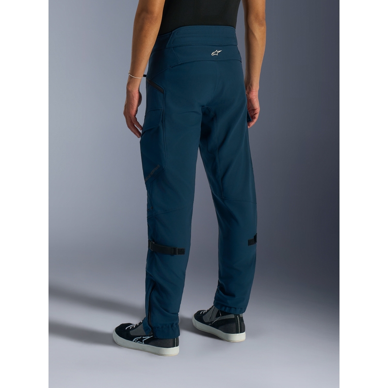 Alpinestars Juggernaut V2 motorcykelbukser blå