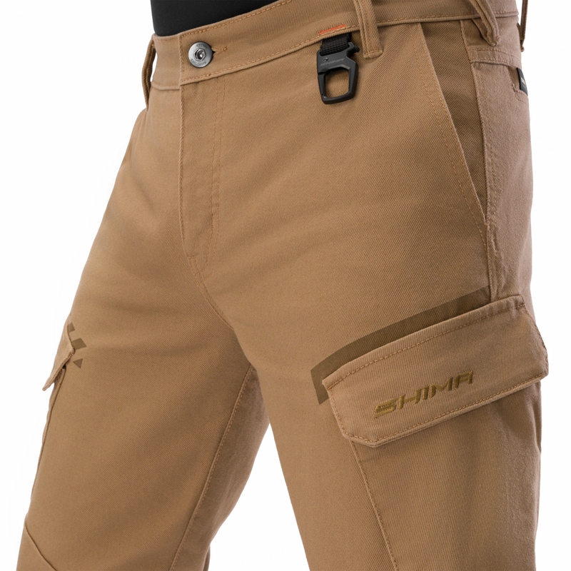 Shima Recon motorcykeljeans, sand