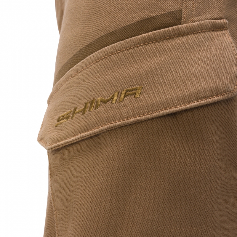 Shima Recon motorcykeljeans, sand