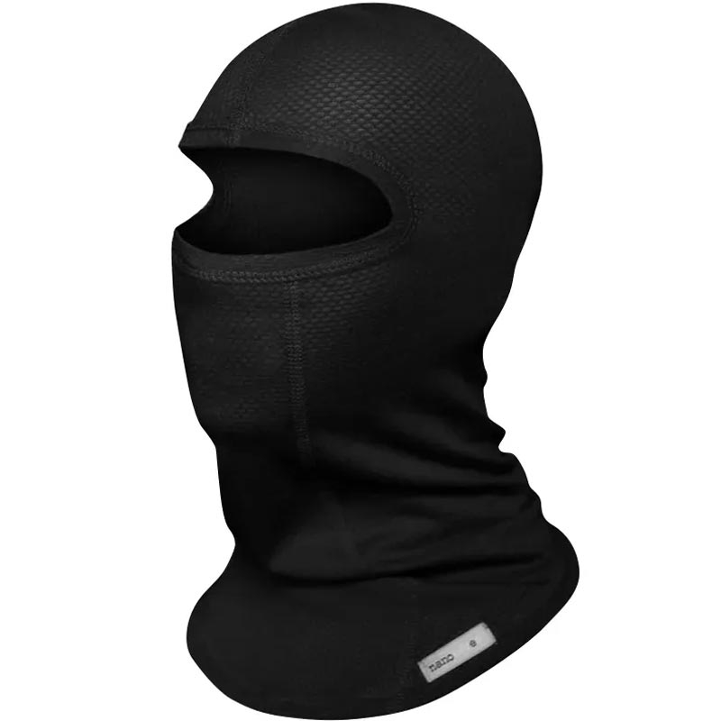 Motorcykelhjelm Nanosilver Ski & Moto sort