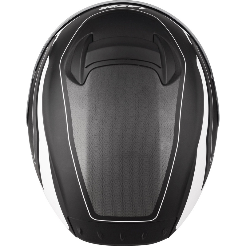 Åben motorcykelhjelm Lazer Tango Hexa sort og hvid