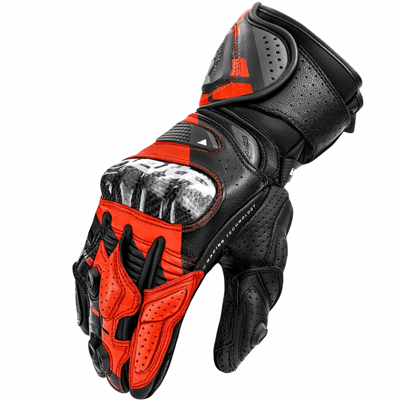 Motorcykelhandsker Shima RS-3 fluo rød