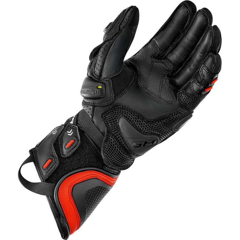 Motorcykelhandsker Shima RS-3 fluo rød