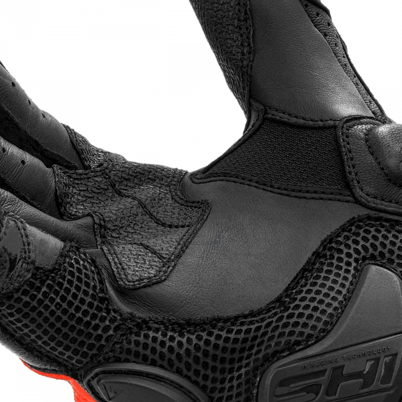 Motorcykelhandsker Shima RS-3 fluo rød